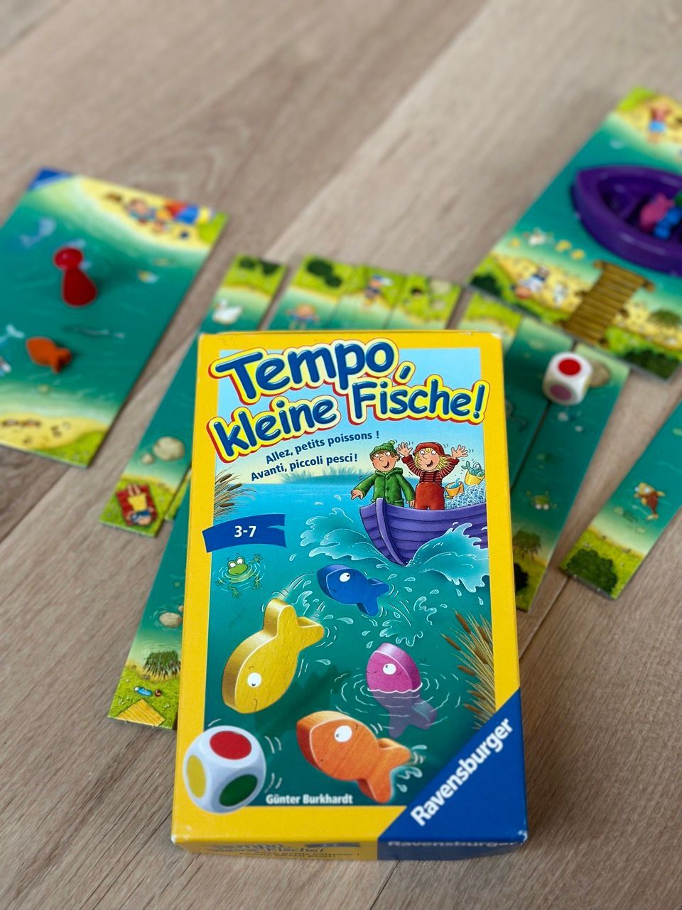 Kinderspiel ab 3 - Tempo kleine Fische