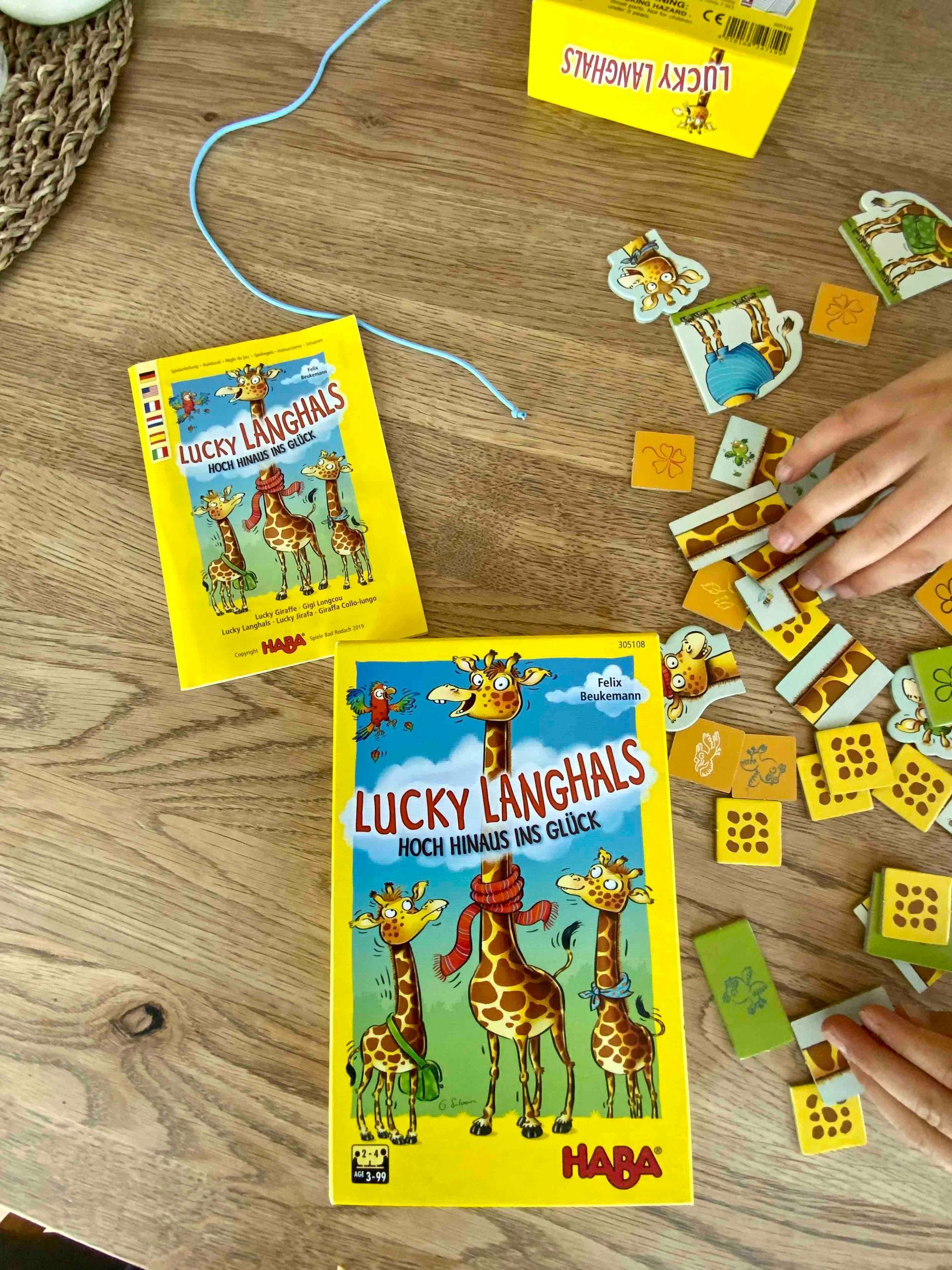 Kinderspiele 3 Jahre - Lucky Langhals
