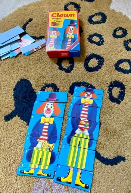 Kinderspiele ab 4 Jahre - Clown