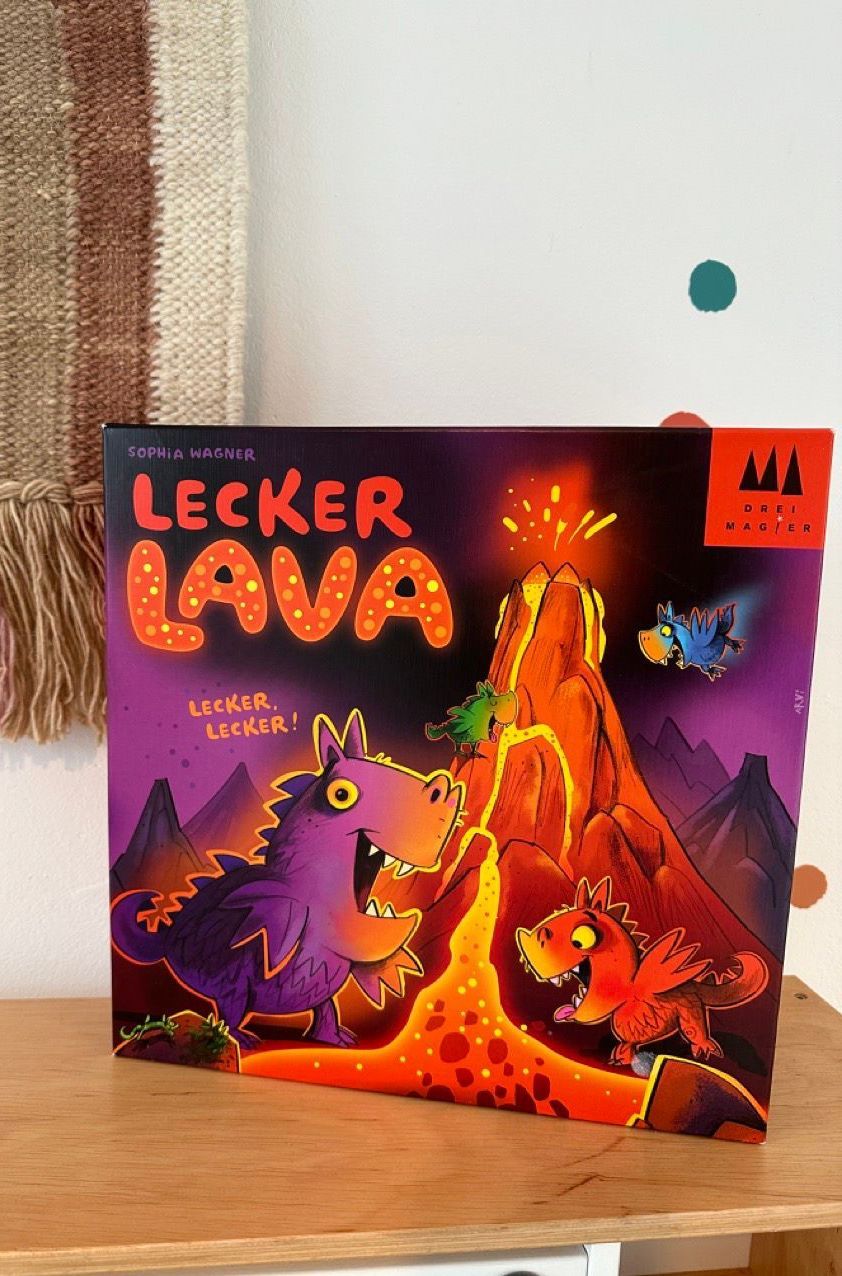 Kinderspiel ab 5 - Lecker Lava
