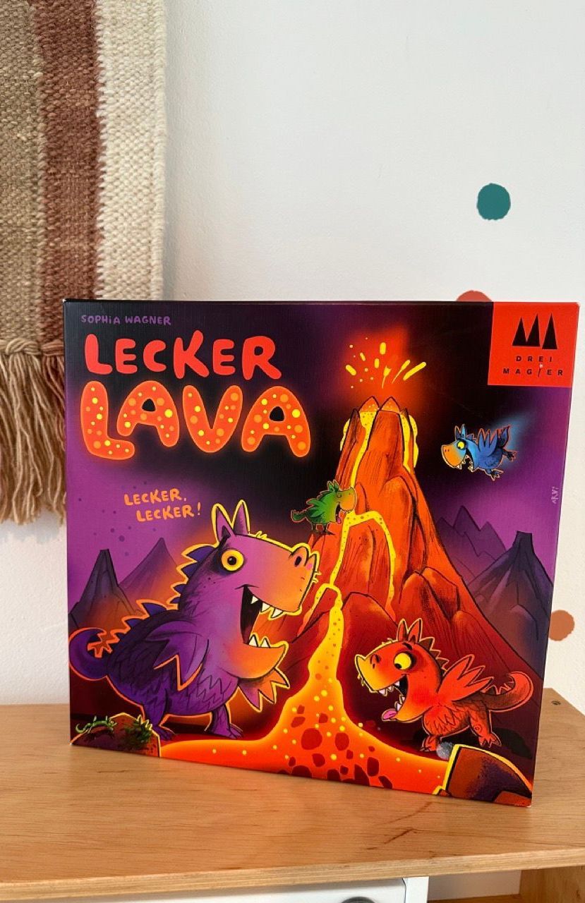 Kinderspiel 5 Jahre - Lecker Lava