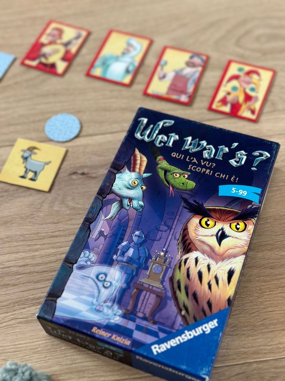 Kinderspiel 5 Jahre - Wer wars Reisespiel