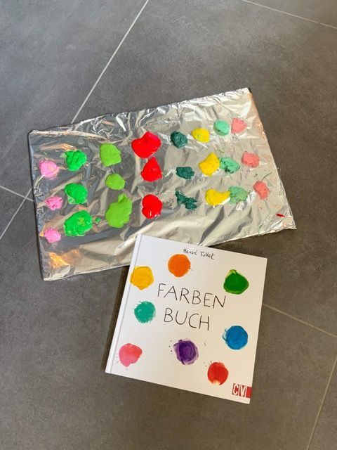Kinderbuch ab 2 Jahre -Farbenbuch