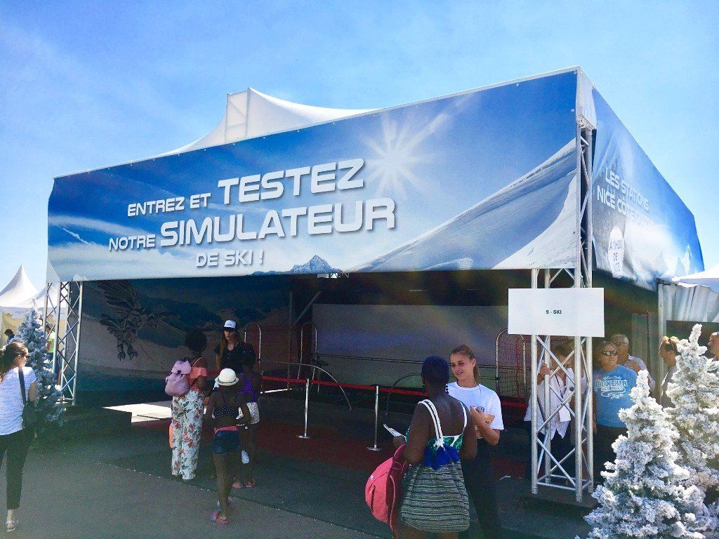 Habillage de structure en bâche