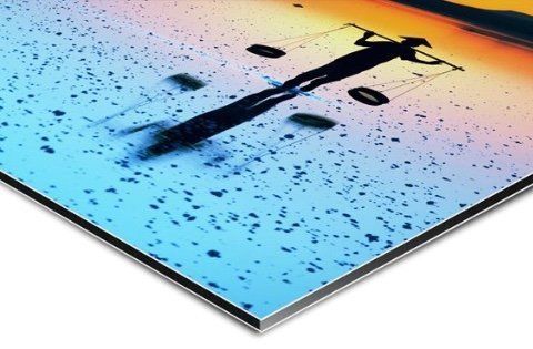 Impression sur panneau aluminium composite type Dibond 3mm