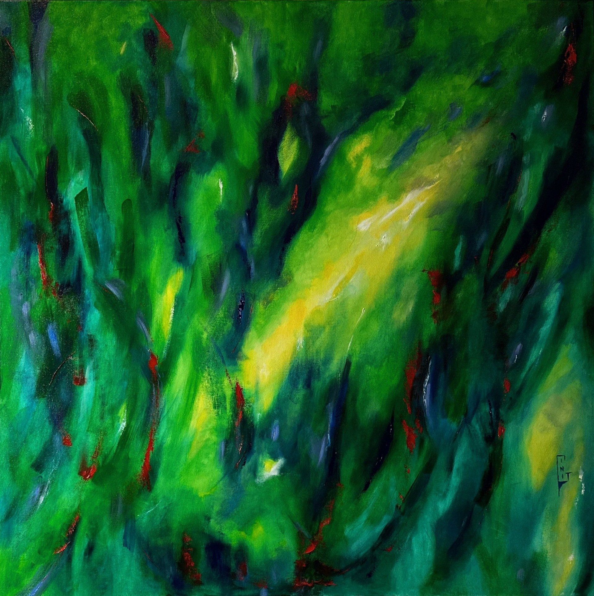 Peinture contemporaine, abstrait