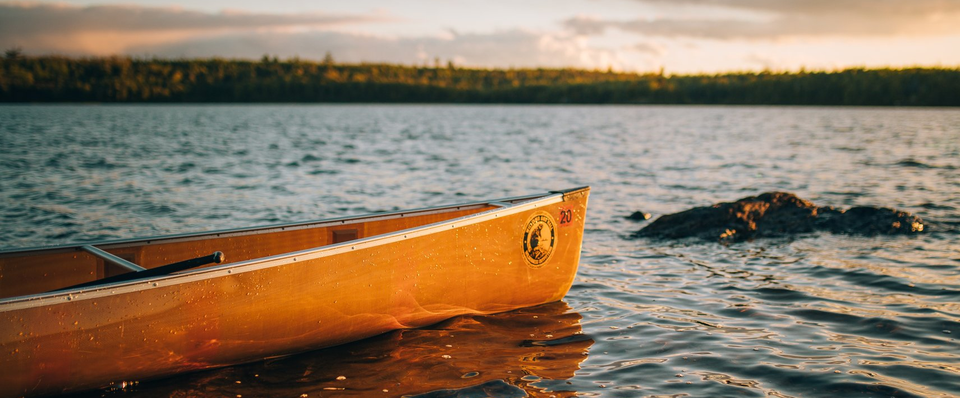 Canoeing on the Lake