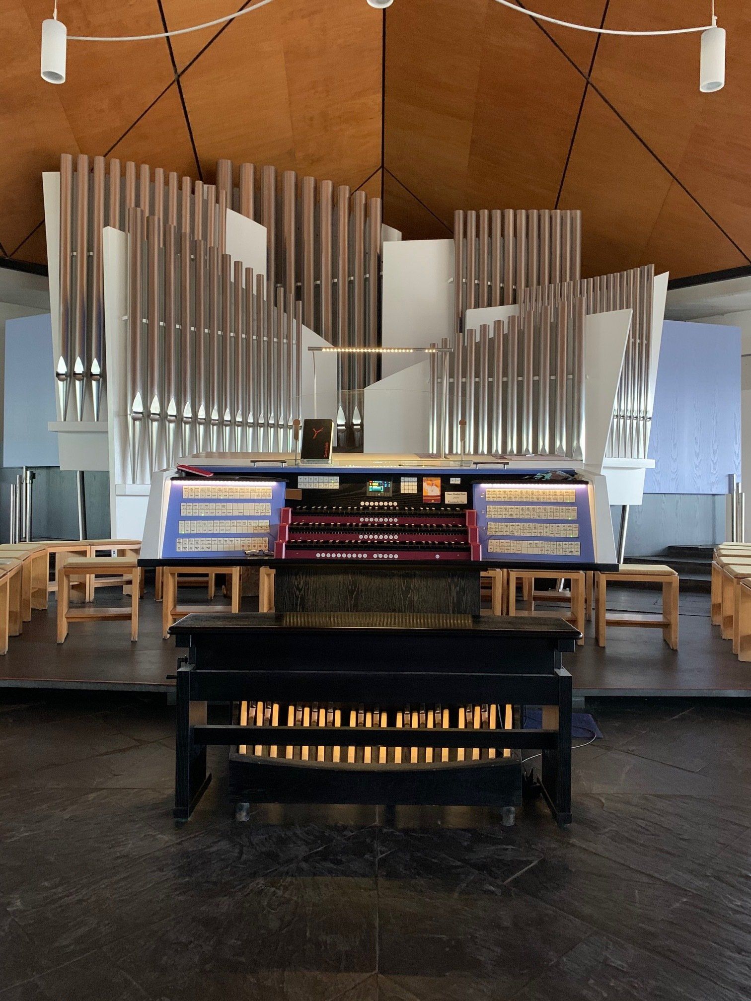 St. Nikolaus Konz / Orgel Innenraum