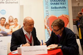 Beratung am Stand Beratung am Stand