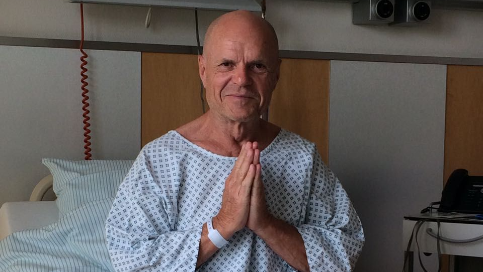 Rainer Obenauer im Krankenhaus Rainer Obenauer im Krankenhaus