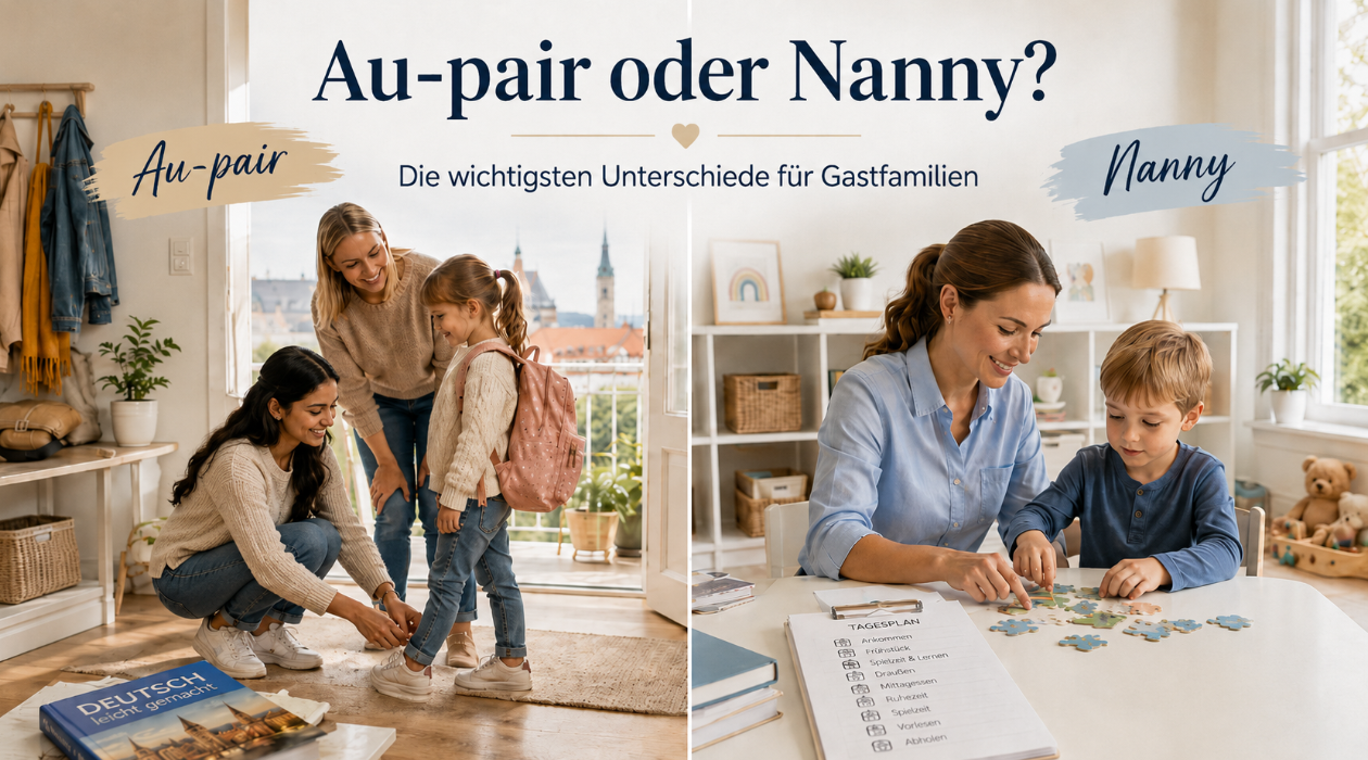 Au-pair
Nanny
Gastfamilie
Kinderbetreuung
Au-pair Deutschland
Nanny Deutschland
Au-pair Kosten
Nanny