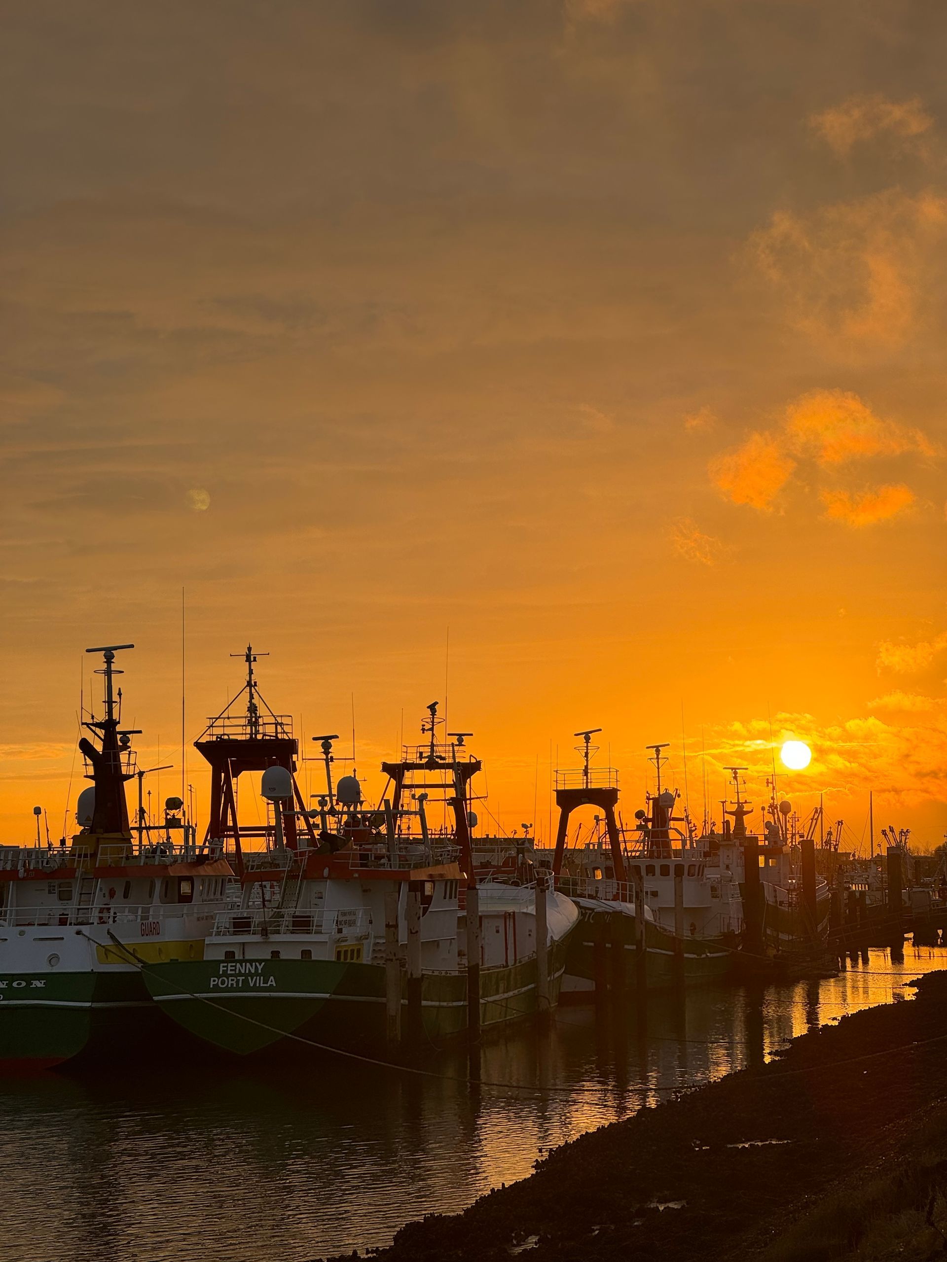 Abendstimmung im Hafen