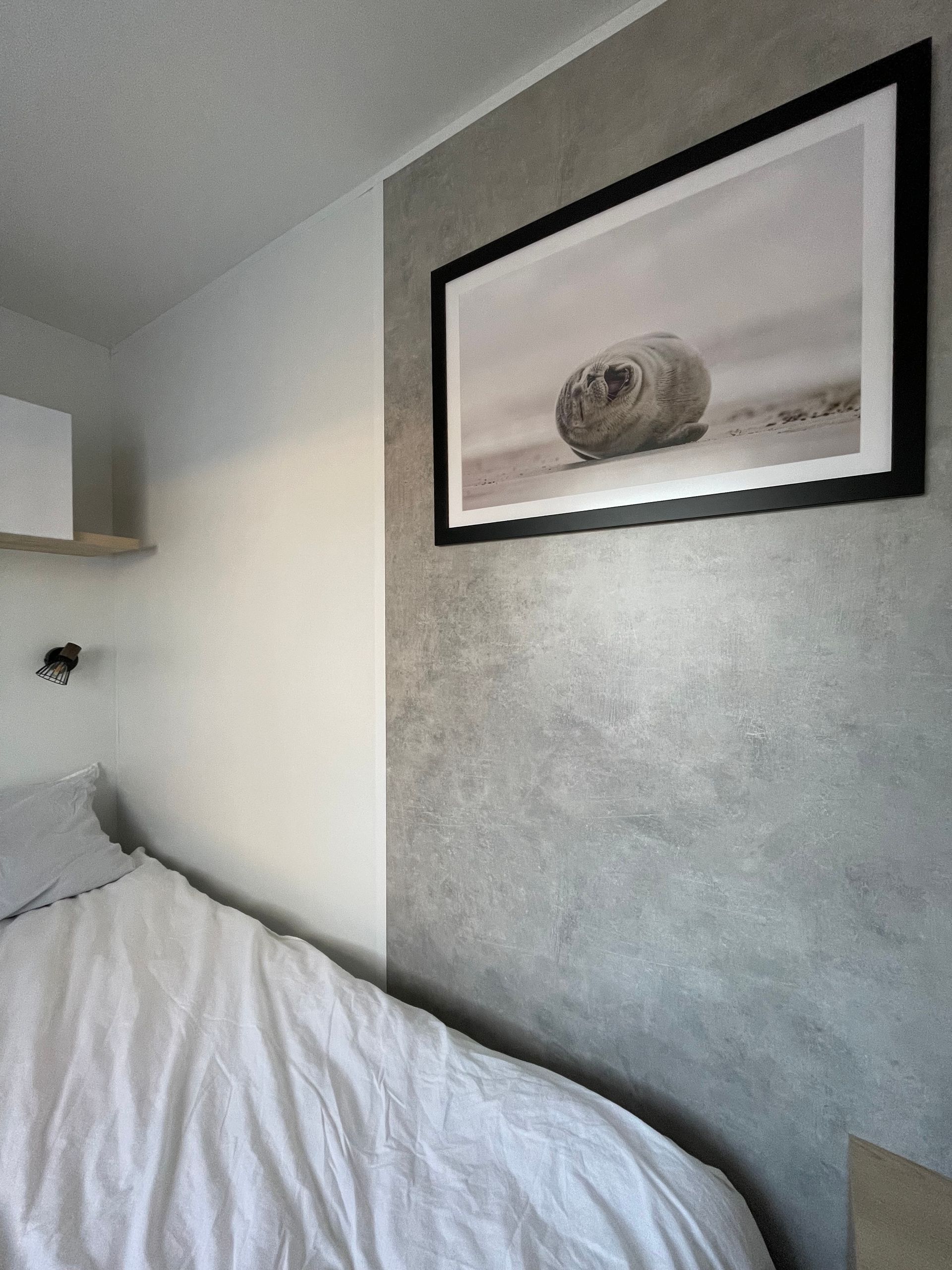 Robben-Zimmer mit 1 Bett