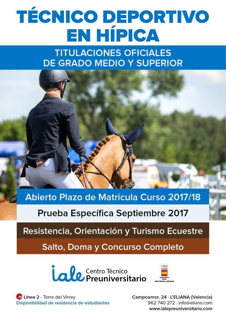 Técnico deportivo en hípica Técnico deportivo en hípica