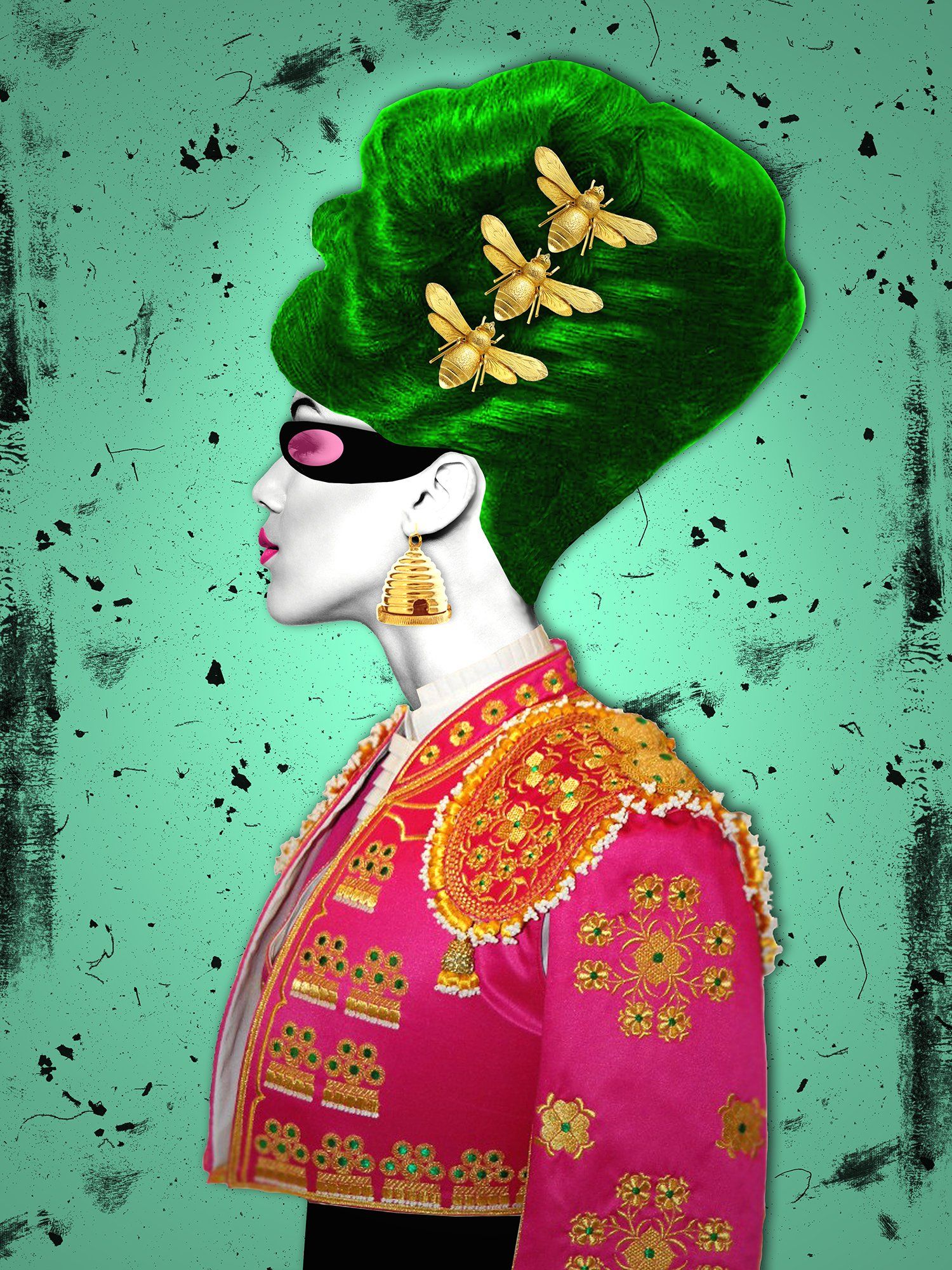 collage, poster design, interior decor, Pop Art, surreal art, graphic design, original artwork, affordable prints, digital prints, Giclee print, archival paper, pop culture, wall art, Tammy Brummell