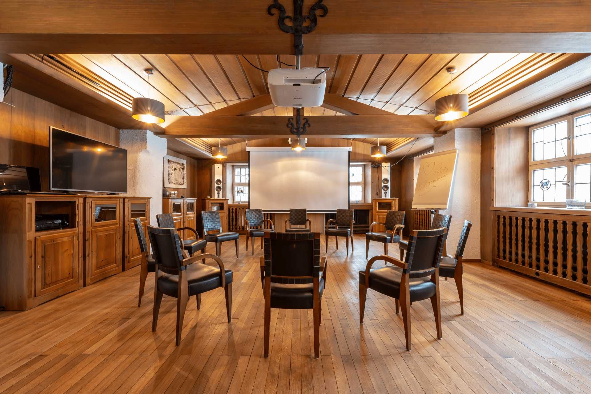 Seminarraum des in Bad Kohlgrub