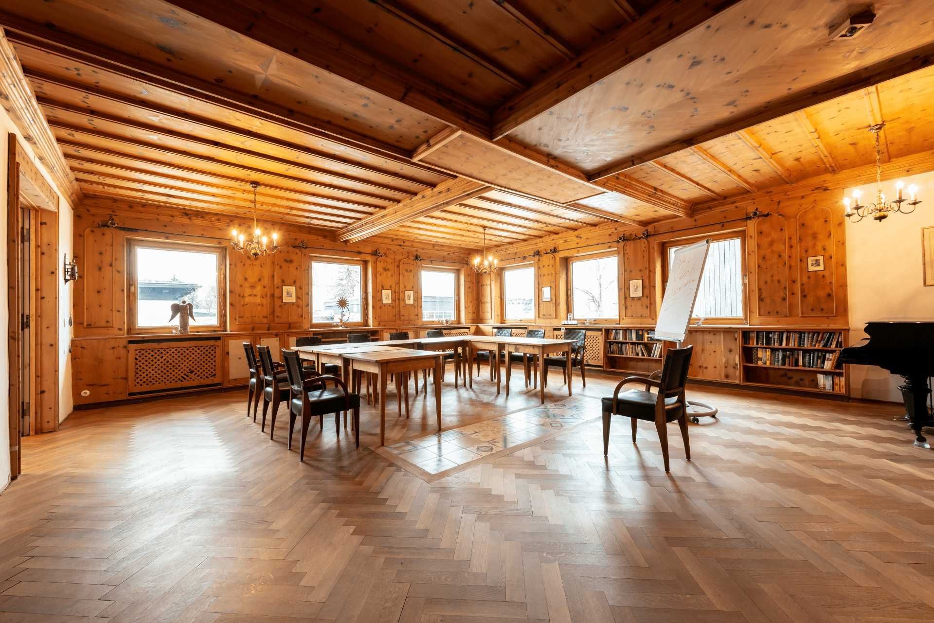 Seminarraum des in Bad Kohlgrub