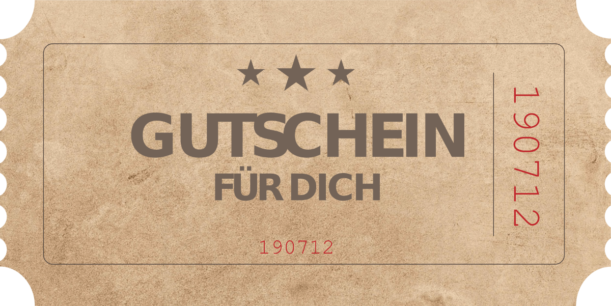 Gutschein für jeden Anlass Gutschein für jeden Anlass