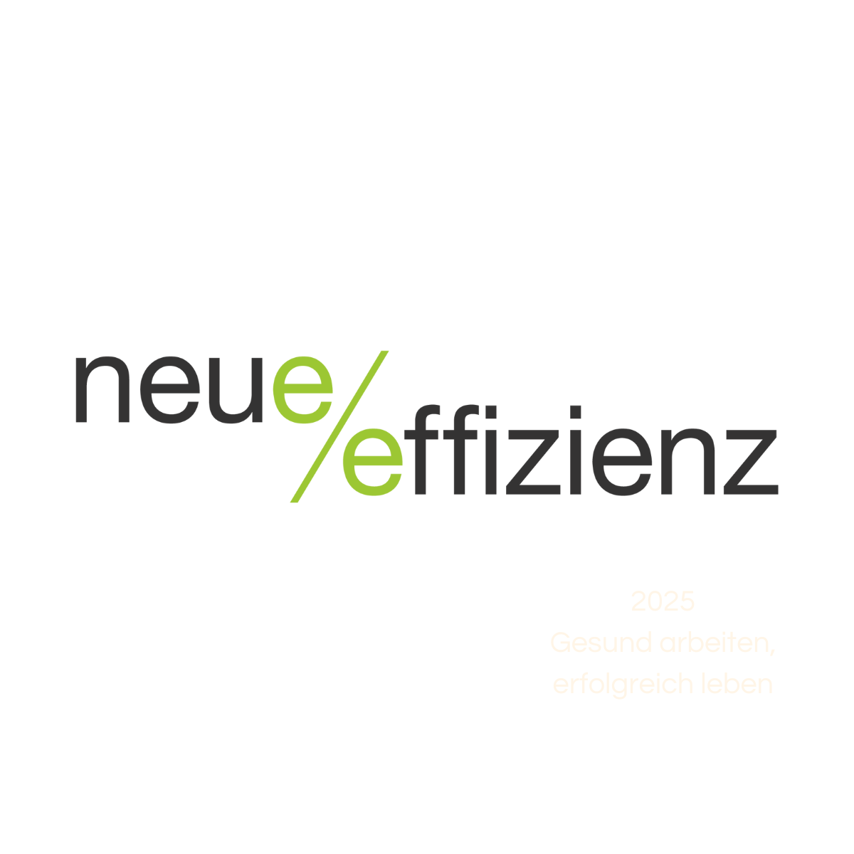Logo neue Effizienz
