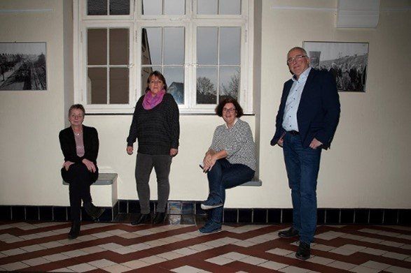 Die Vertreter der Stadt Remscheid laden zum virtuellen Treffen ein. (v. l. n. r. Barbara Reul-Nocke, Susann Kuwan, Sabine Ibach, Jens Fischer (nicht auf dem Bild Susanne Smolka)