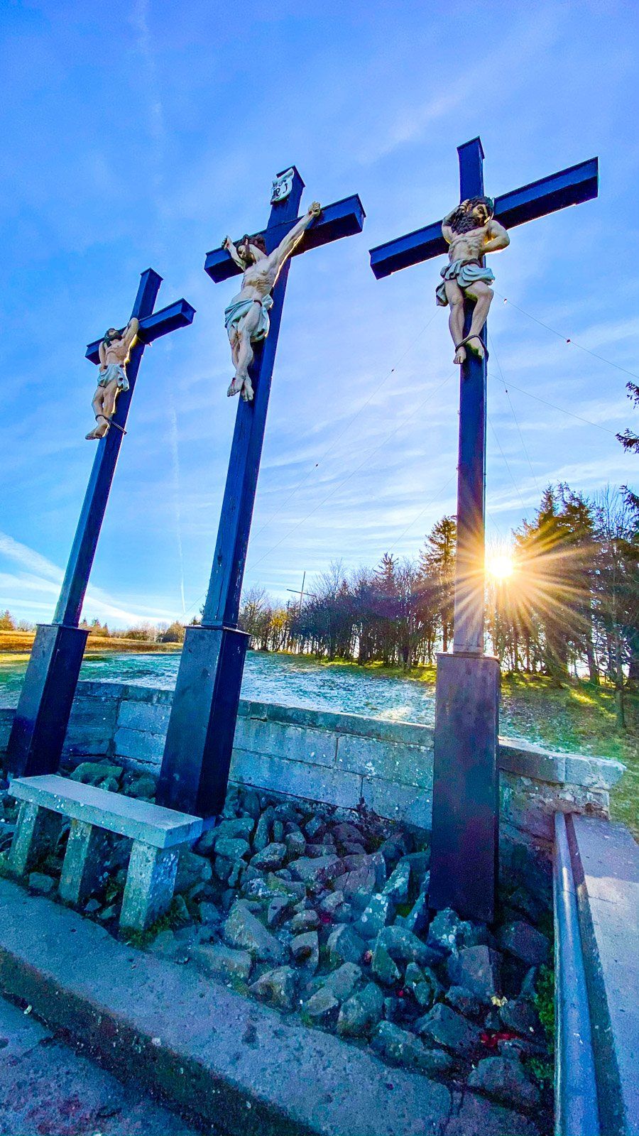 Wanderung Kreuzbergtour Kloster Kreuzberg Bischofsheim in der Rhön