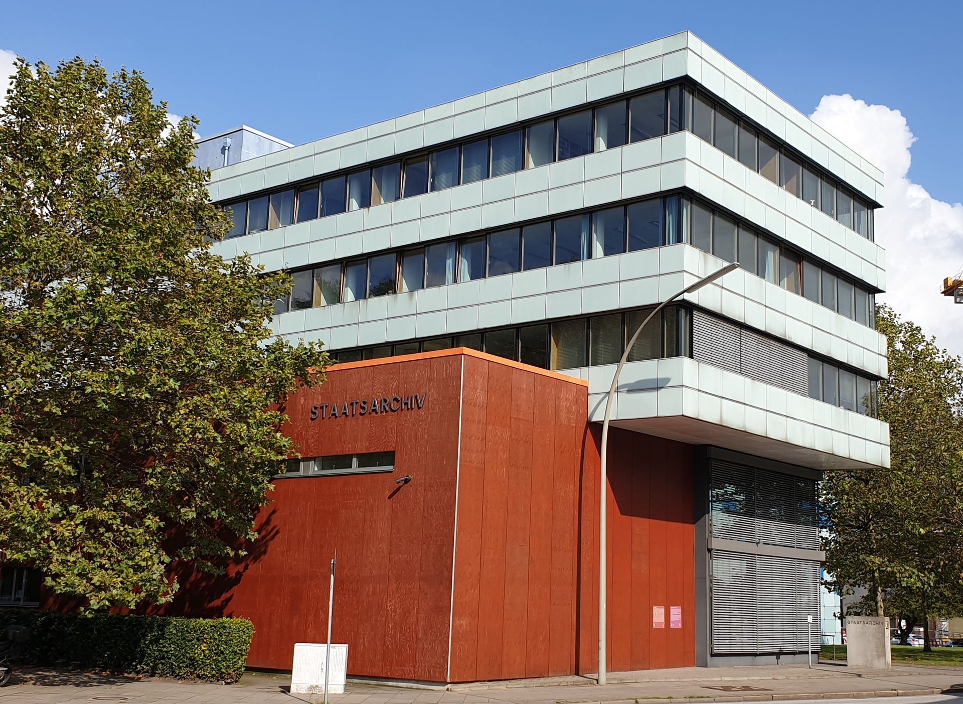 Statsarkivet i Hamburg Staatsarchiv Hamburg