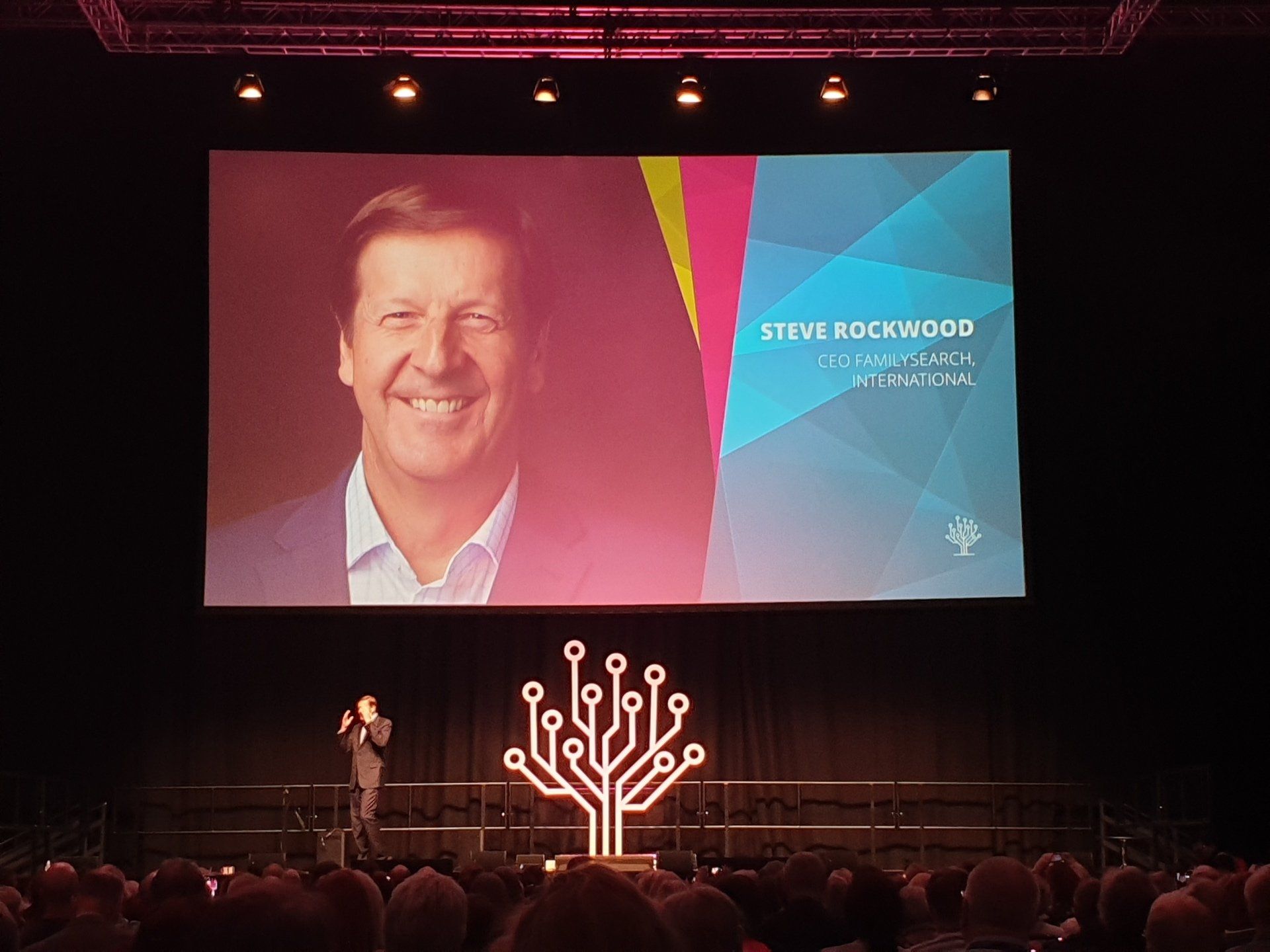 Steve Rockwood, FamilySearch International CEO, RootsTech London 2019