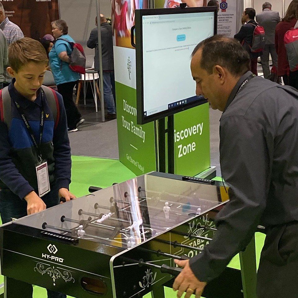 Discovery Zone, RootsTech, London 2019
