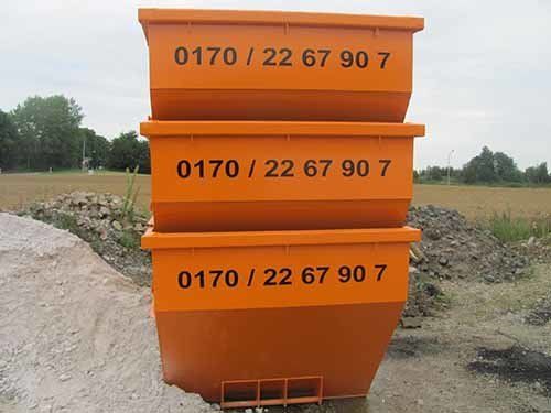 Beispiel Folienbeschriftung für Container Folienbeschriftung für Container