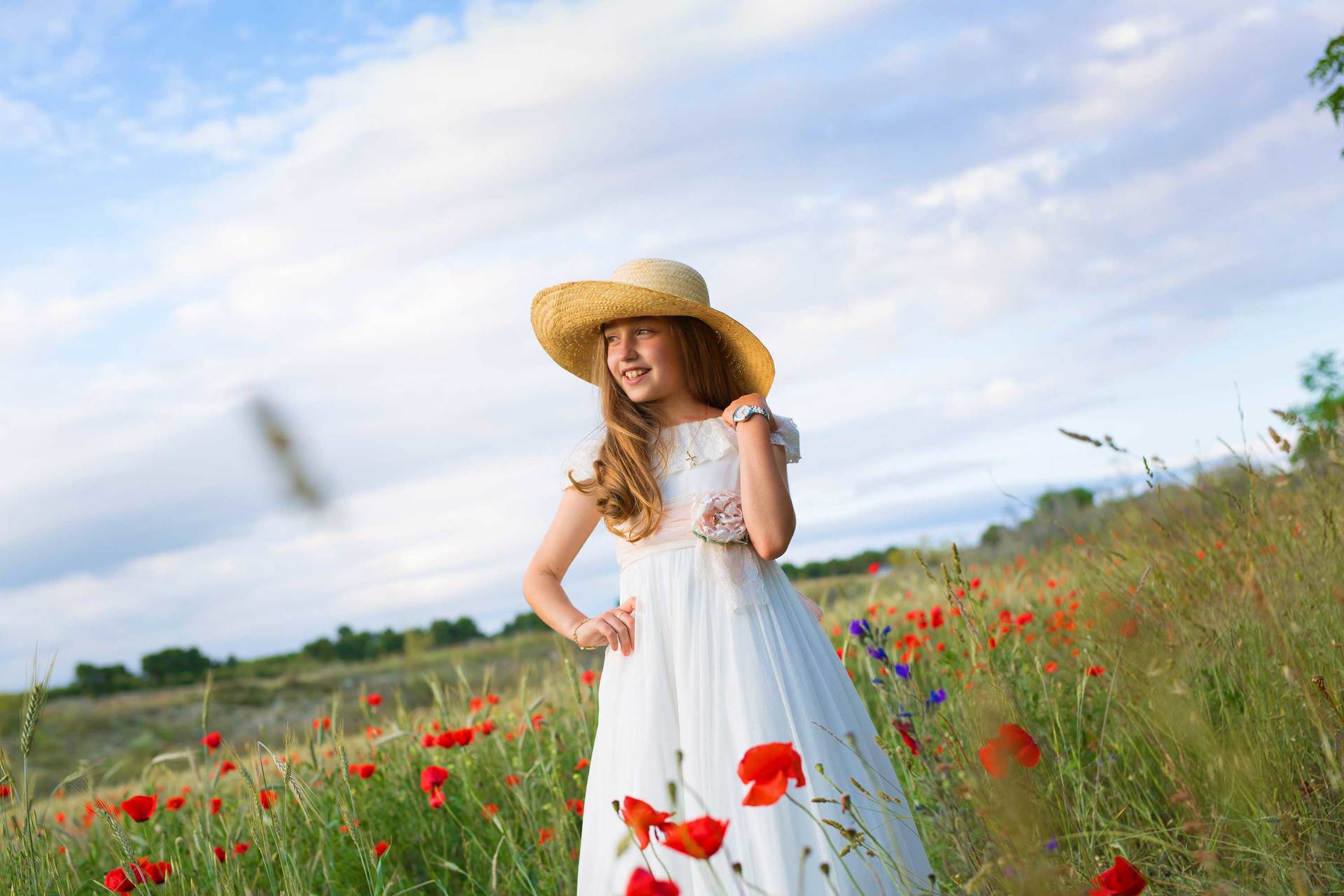 sesiones de primera comunión en exteriores