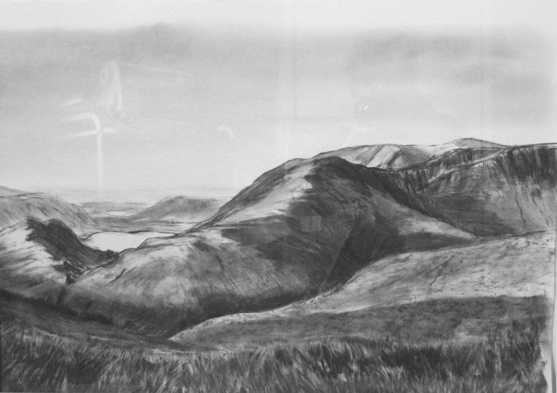 lake district art cumbria newlands valley mine shop dale head heritage graphite gallery charcoal graphite