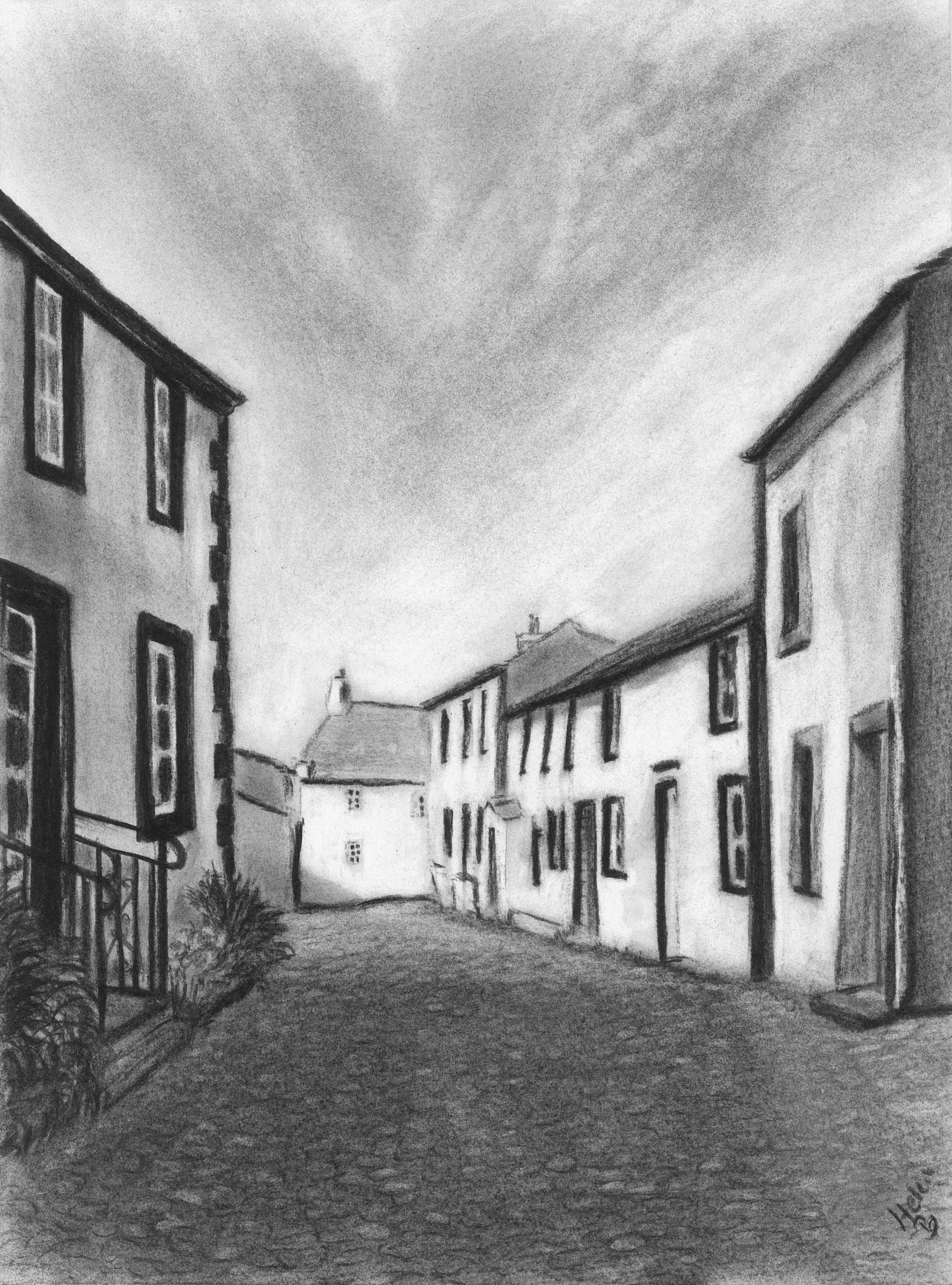 lake district art cumbria newlands valley mine shop dale head heritage graphite gallery charcoal graphite