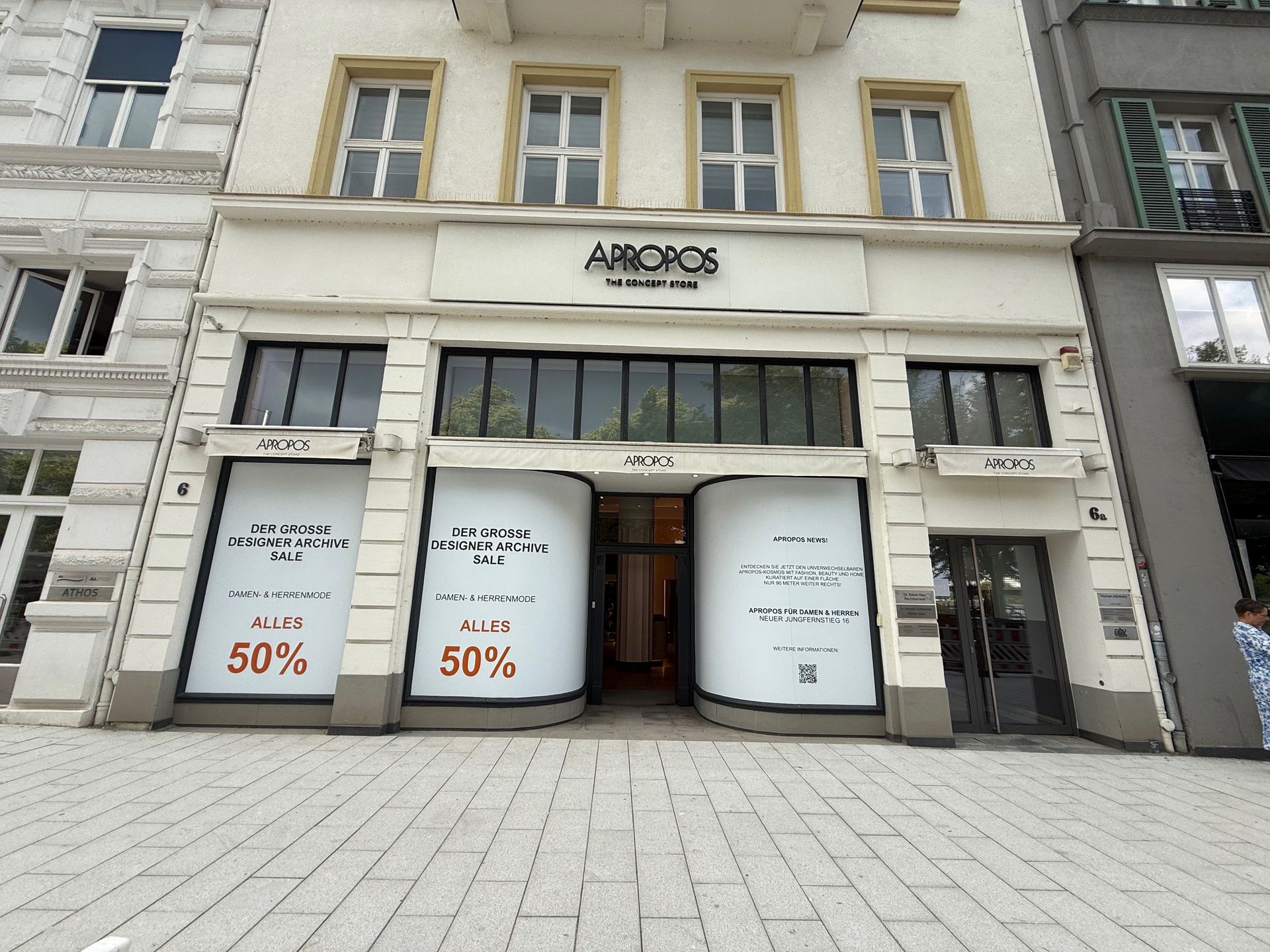 Fassadenwerbung