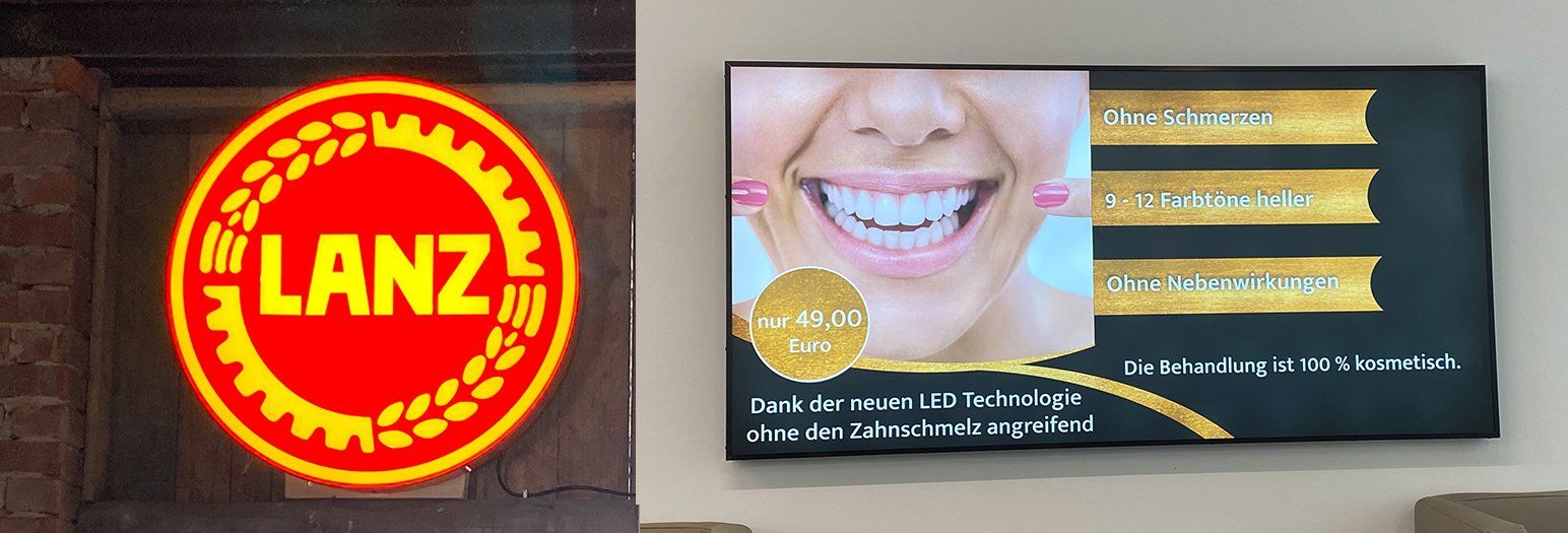 LED Leuchtschild