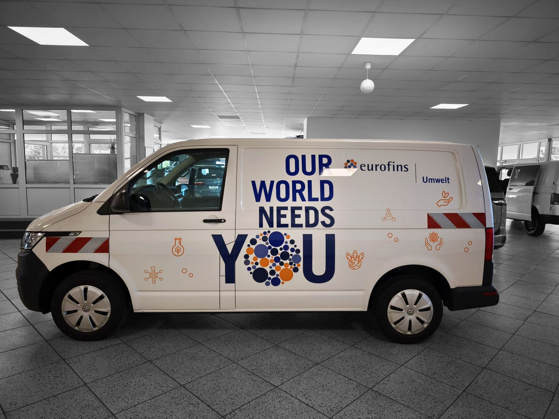 Werbebeschriftung Stade