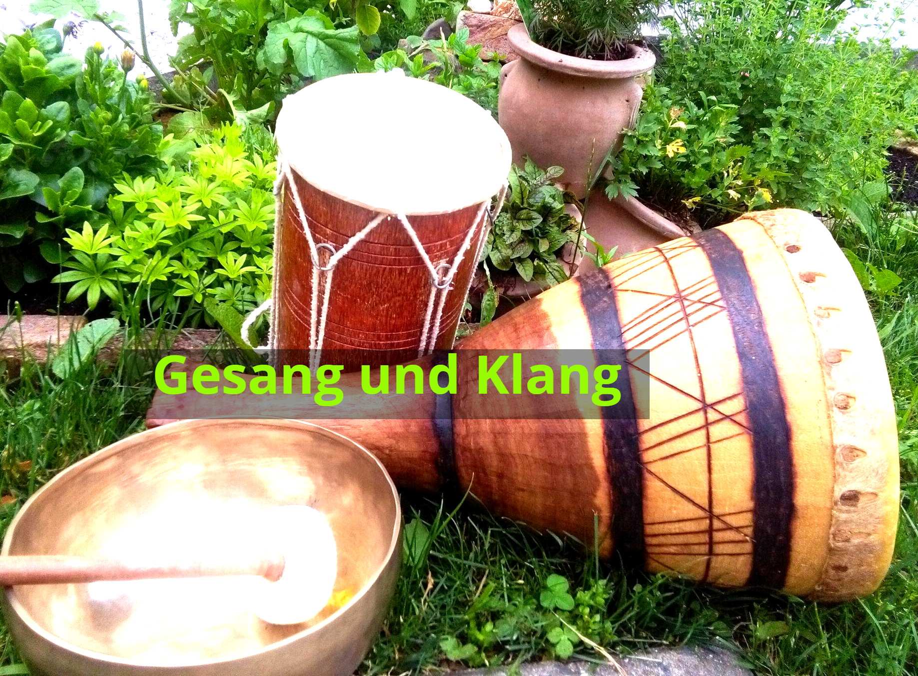 Gesang und Klang bei Aktiv Entspannt in Hennef - Singen, Träumen, wohl fühlen!