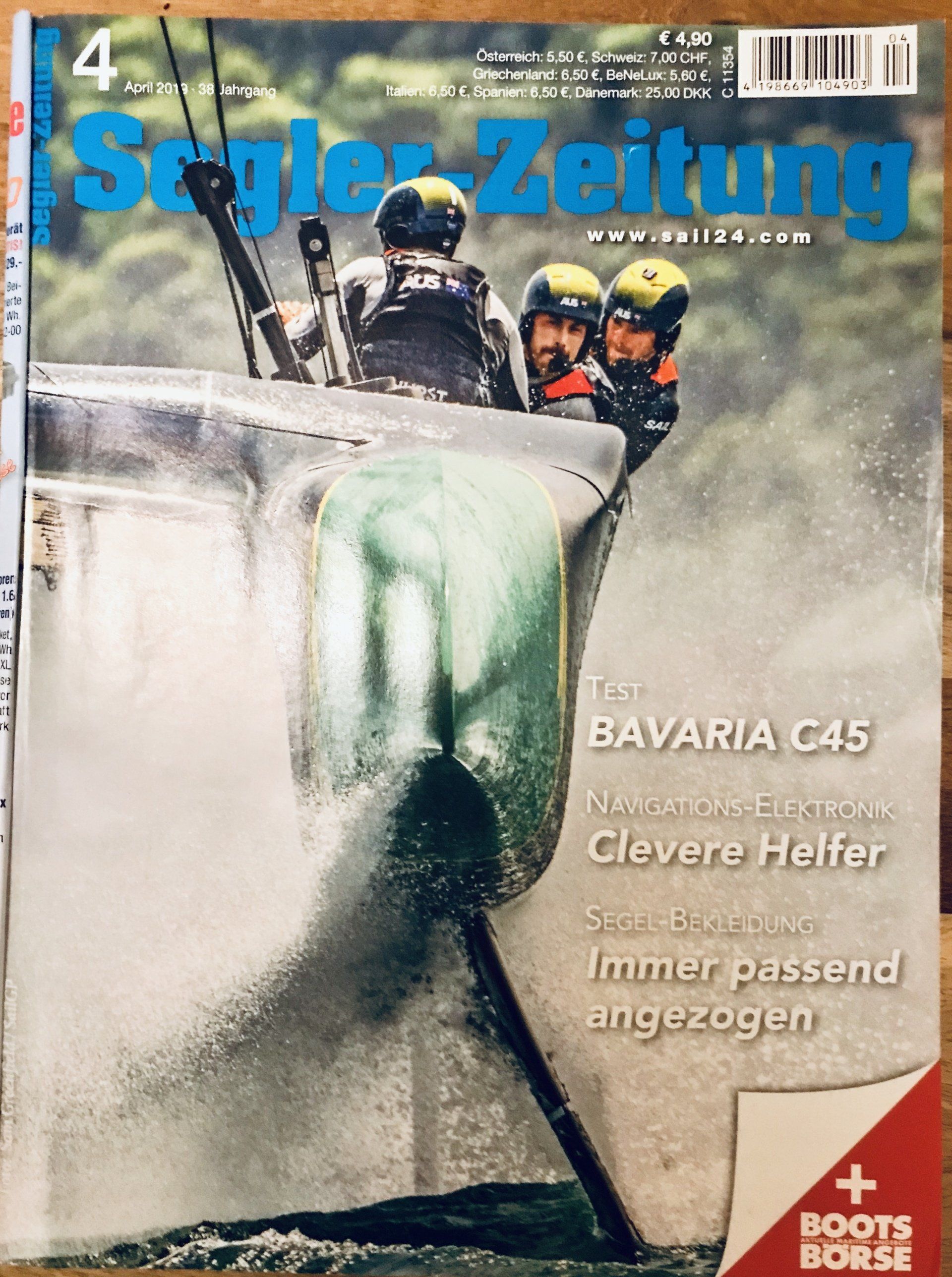 Ausgabe April 2019 Segler-Zeitung