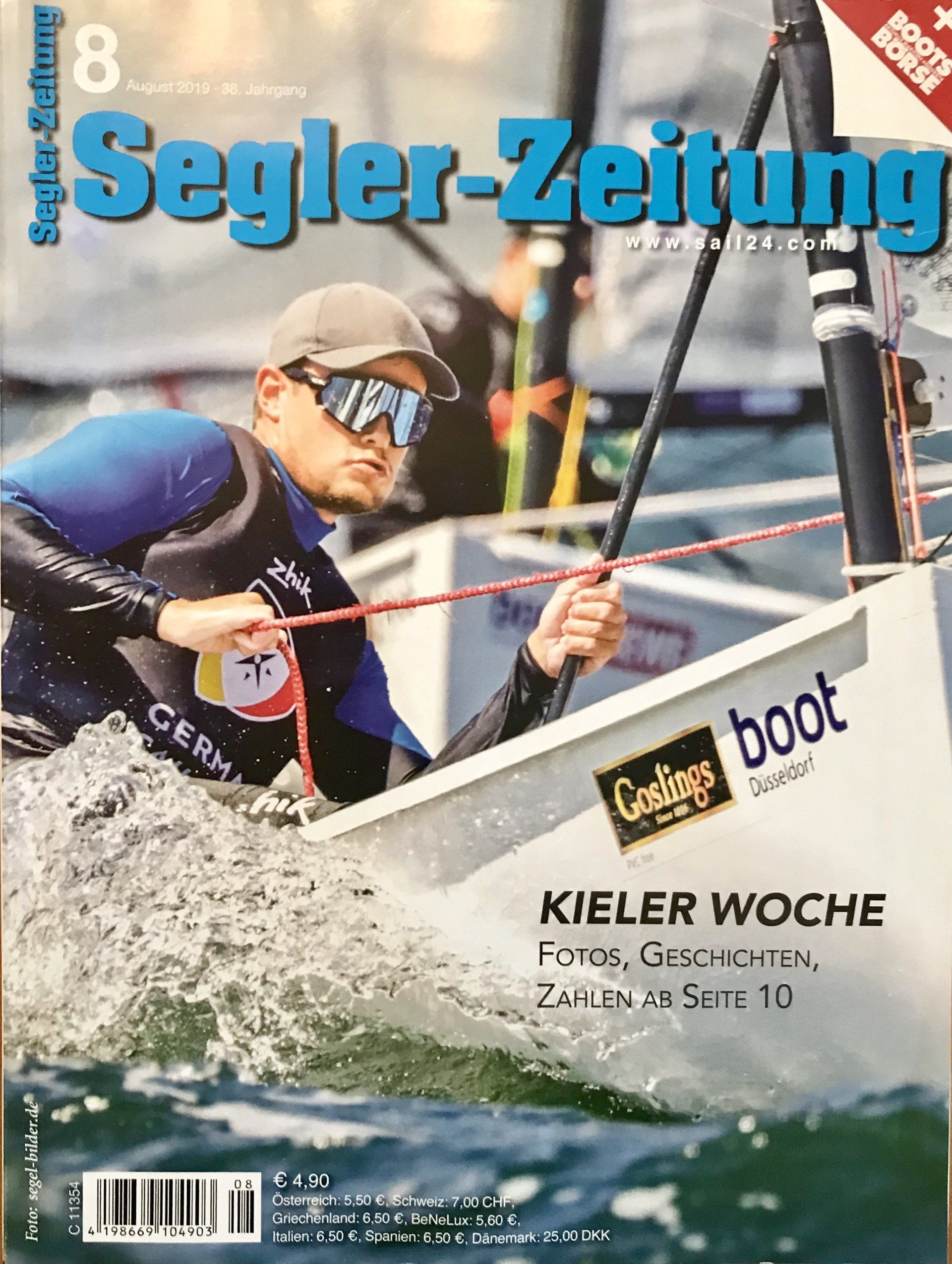 Ausgabe August 2019 Segler-Zeitung