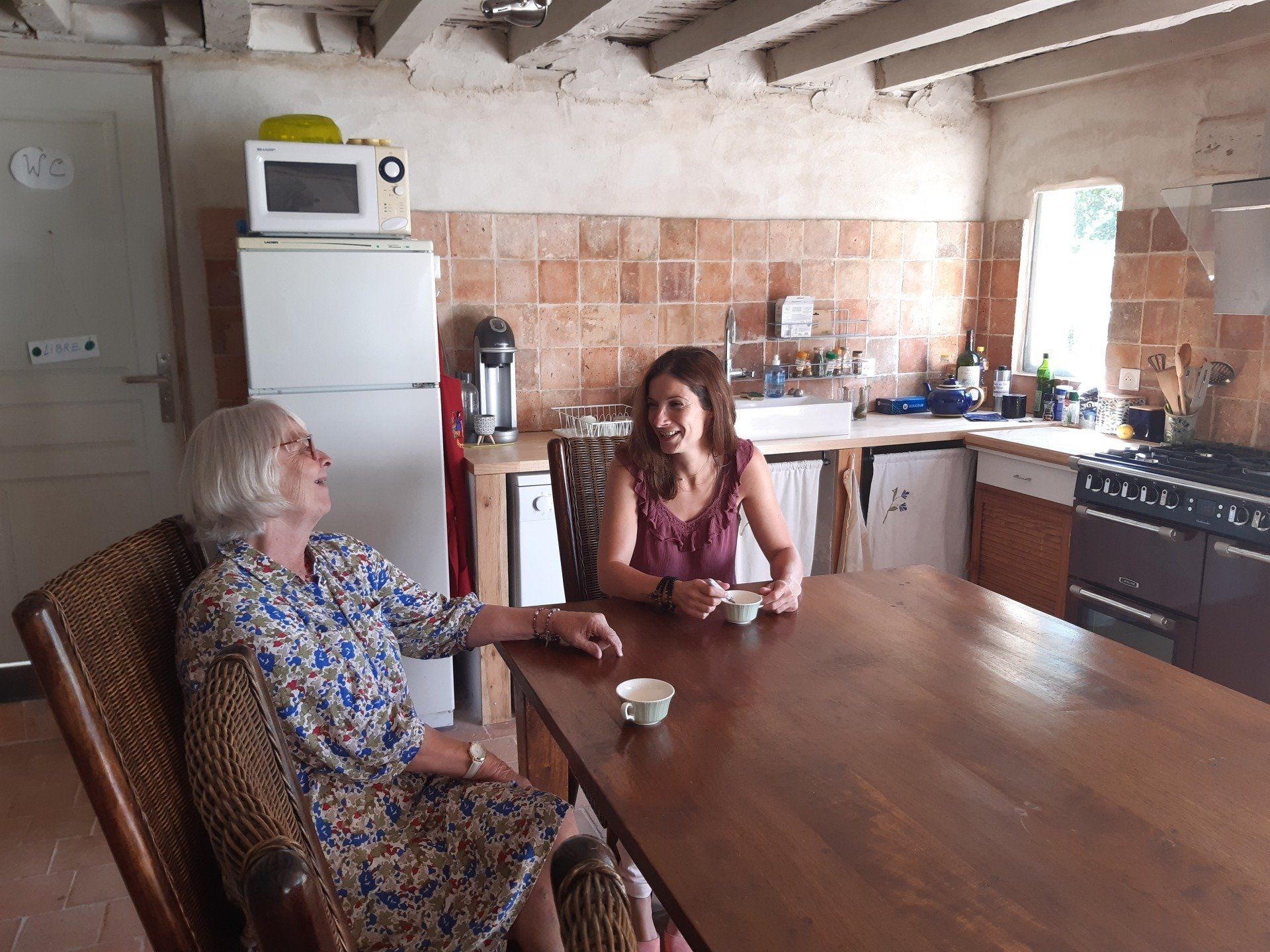un parc, un jardin et un verger sur 1.8 ha jardinage écologique au Tiers-lieu Le Planty