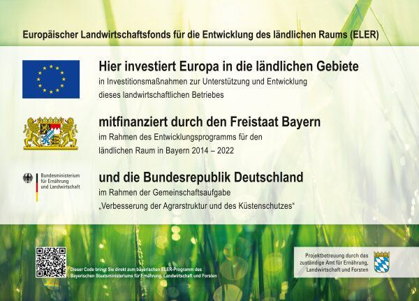 Europäischer Landwirtschaftsfonds für die Entwicklung des ländlichen Raums (ELER)
