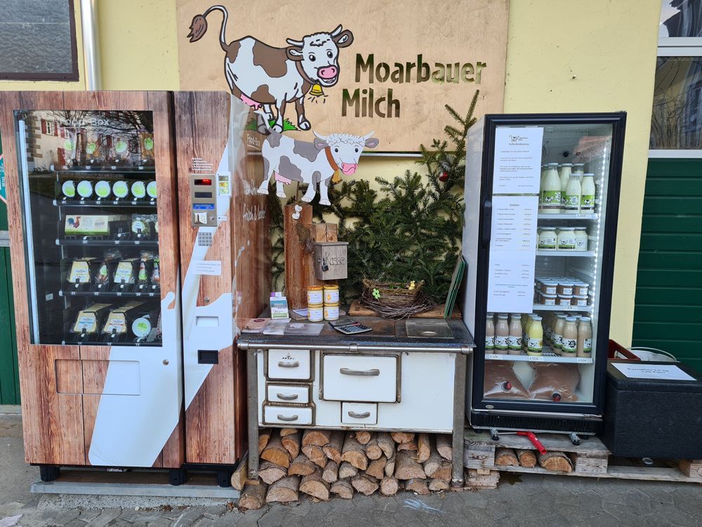 Vertriebsstelle direkt ab Hof 24 Stunden Selbstbedienung