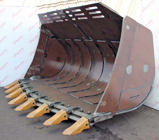 Dientes, portadientes y cuchillas de acero HARDOX