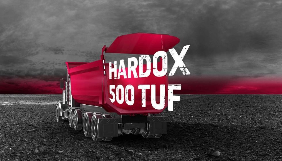 Hardox® 500 Tuf proporciona un incremento del 12 % en la vida útil