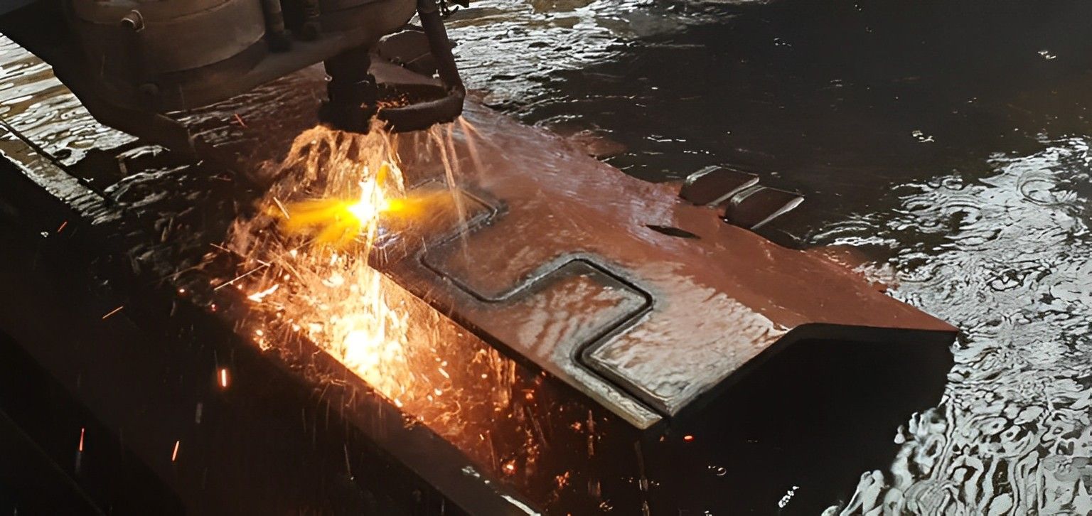 Corte y procesamiento con oxicorte CNC