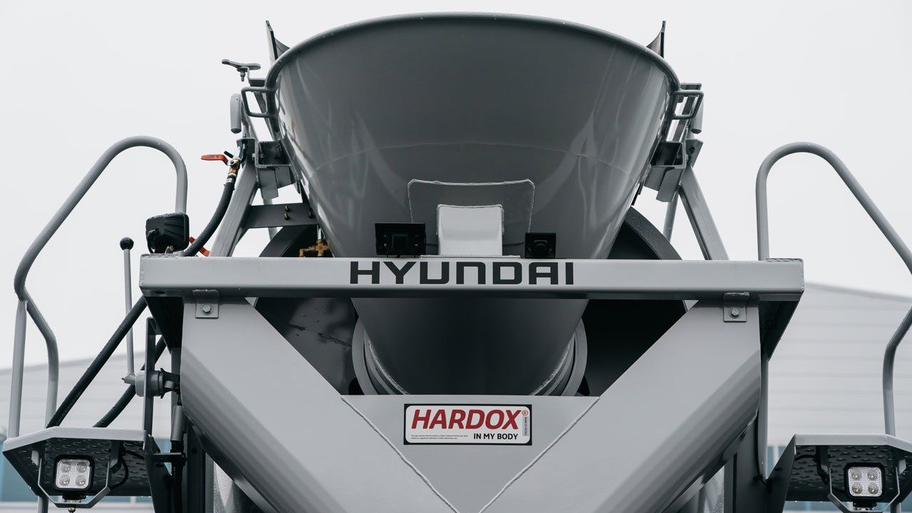Hardox para Mixer o Mezcladora de Concreto para alargar su vida útil