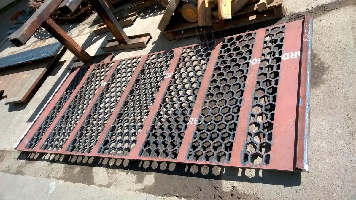 Cortes y mecanizados de piezas antidesgaste