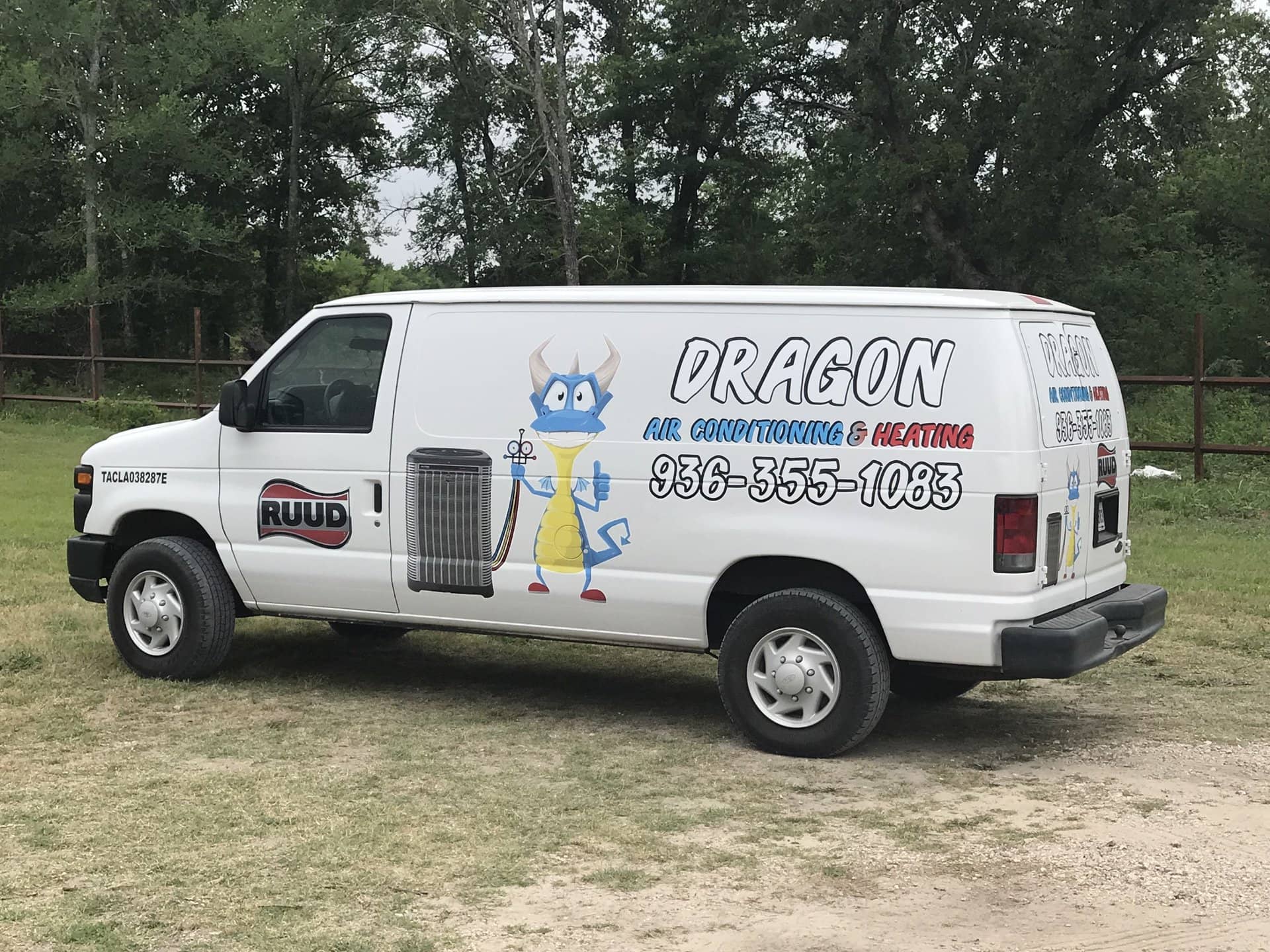 dragon a/c & heating van