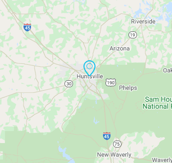 huntsville service area map