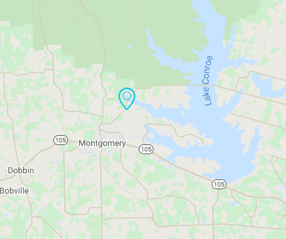 montgomery lake conroe service area map