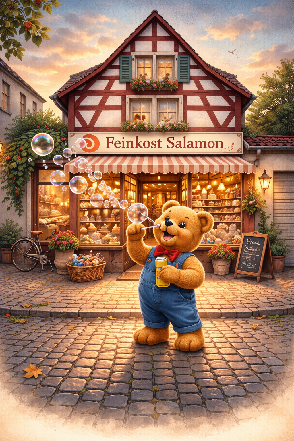 Zwischen Fachwerk und Seifenblasen – eine kleine Erinnerung an die Geschichte unseres Hauses